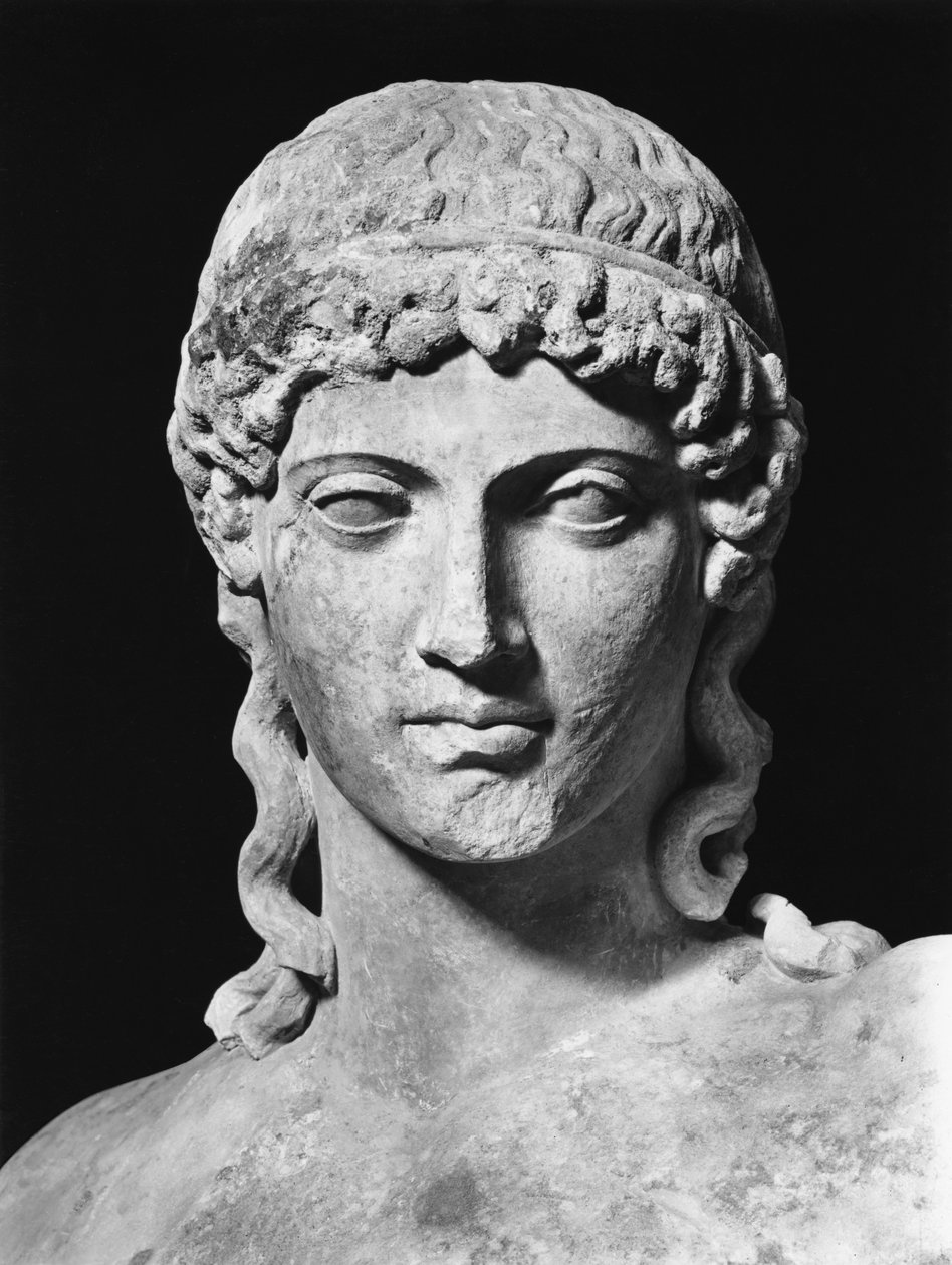 Apollo (marmor) (s/h foto) (detaljer) af Roman Roman