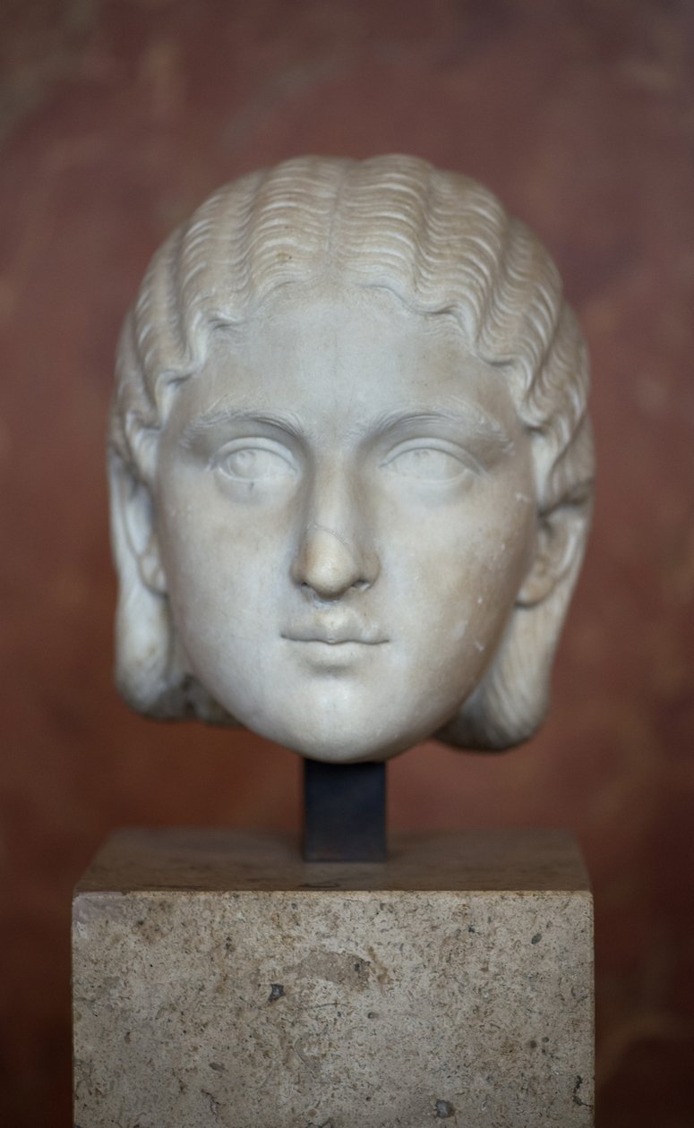 Art Rome Leder af kejserinde Barbia Orbiana (3. århundrede), Marmor af Roman Roman