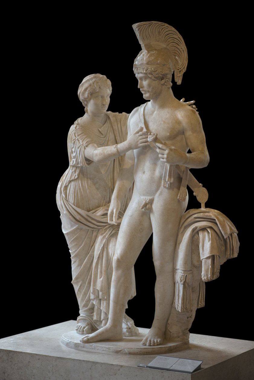 Art Rome kejserpar i marts og Venus (mellem 120 og 140 e.Kr.) skulptur af Roman Roman