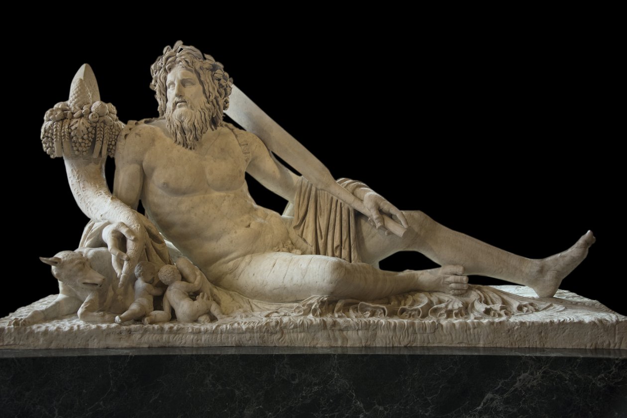 Kunst Rom Tiberen (skulptur) af Roman Roman