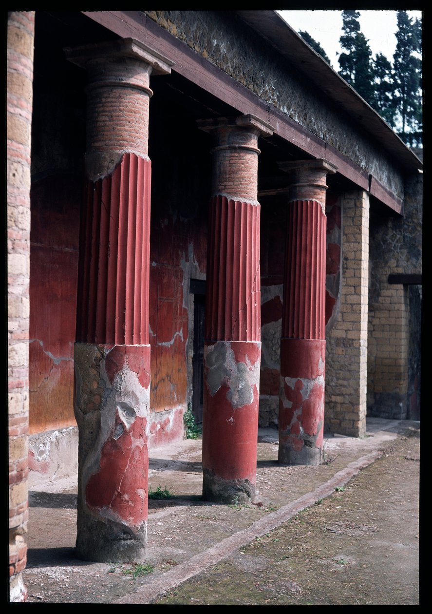 Atrium af Casa sannitica, 5. århundrede f.Kr.-1. århundrede e.Kr af Roman Roman