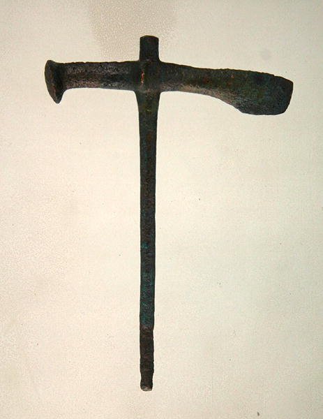 Økse, fundet hos Bebra (kobber) af Roman Roman
