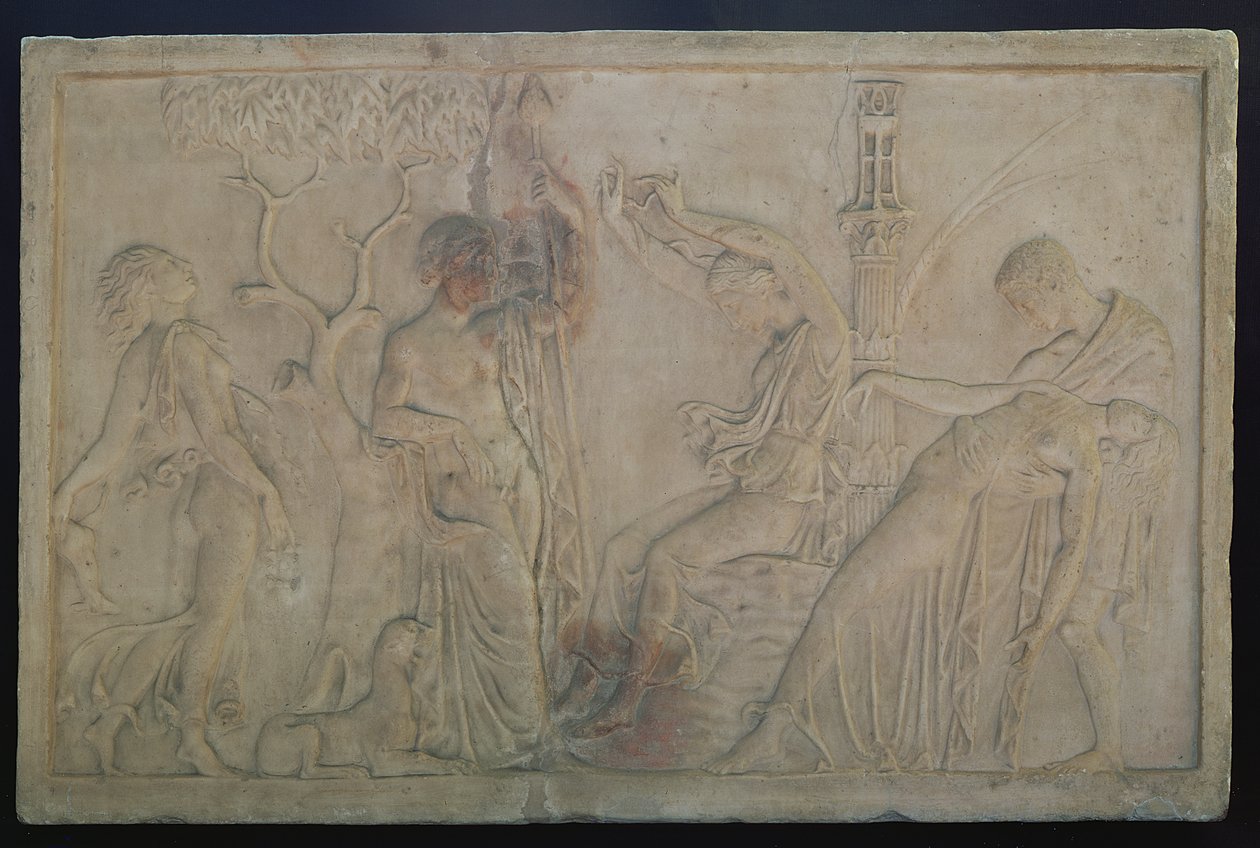 Døende Bacchante af Roman Roman
