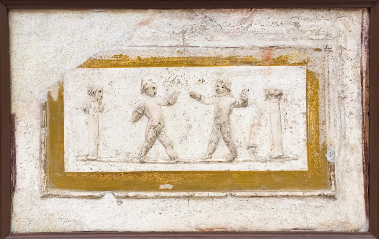 Kampscene i Erotes af Roman Roman