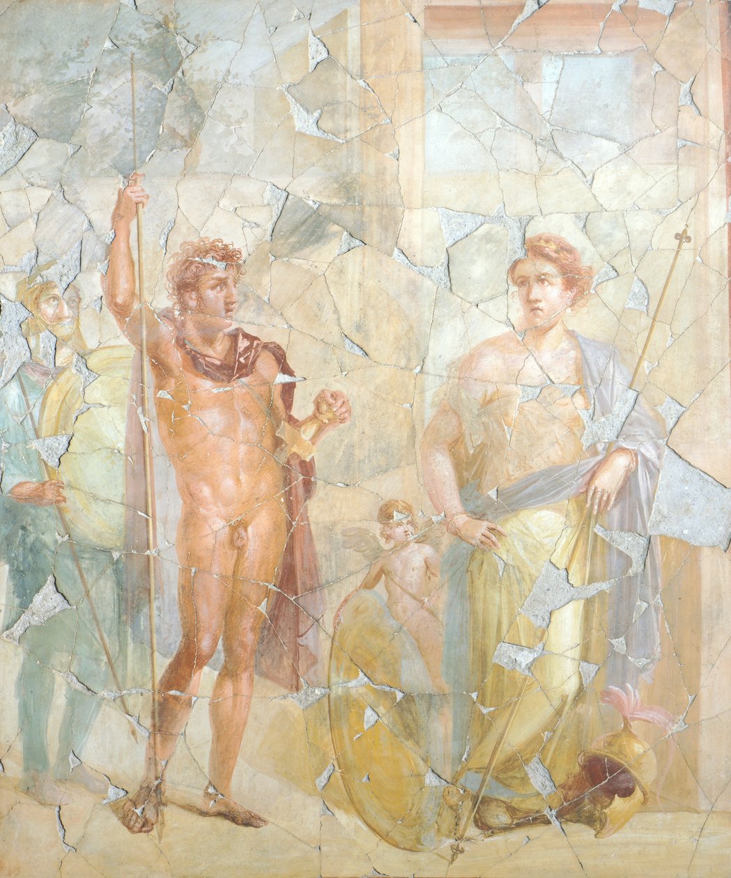Fresko af mytologisk emne, Fabius Rufus