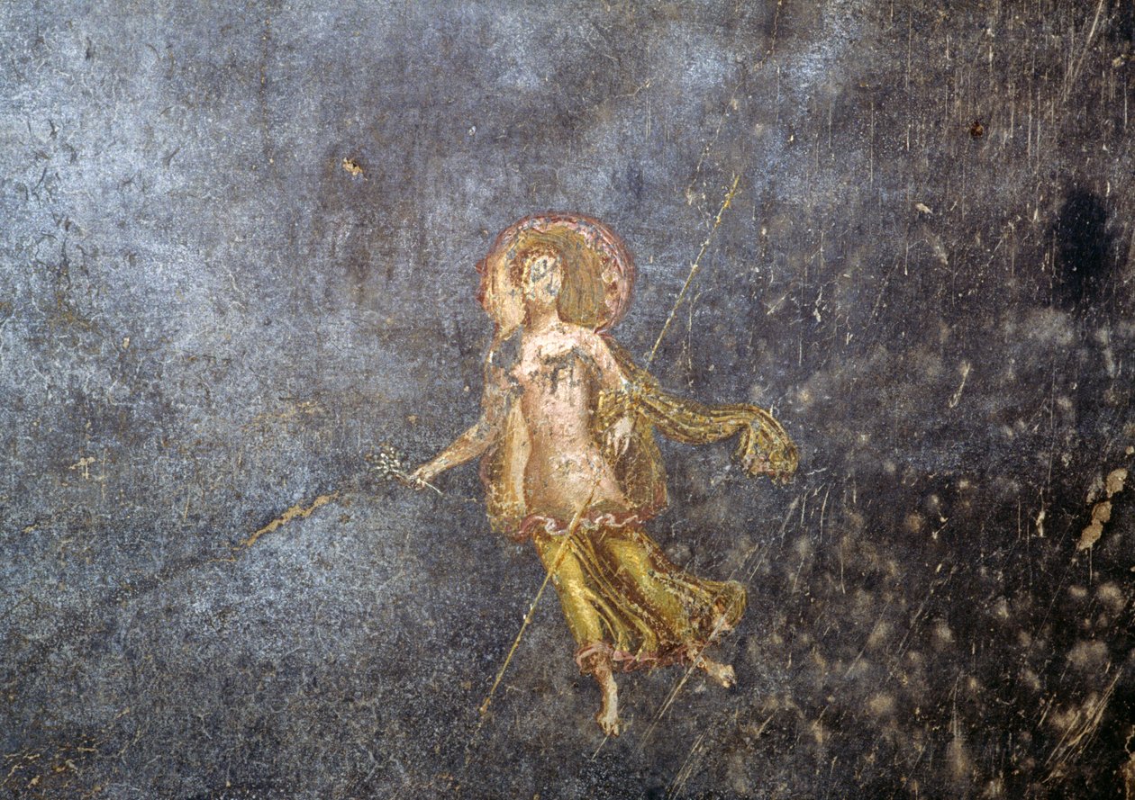 Fresko fra House of Menander, Pompeji (UNESCOs verdensarvsliste af Roman Roman