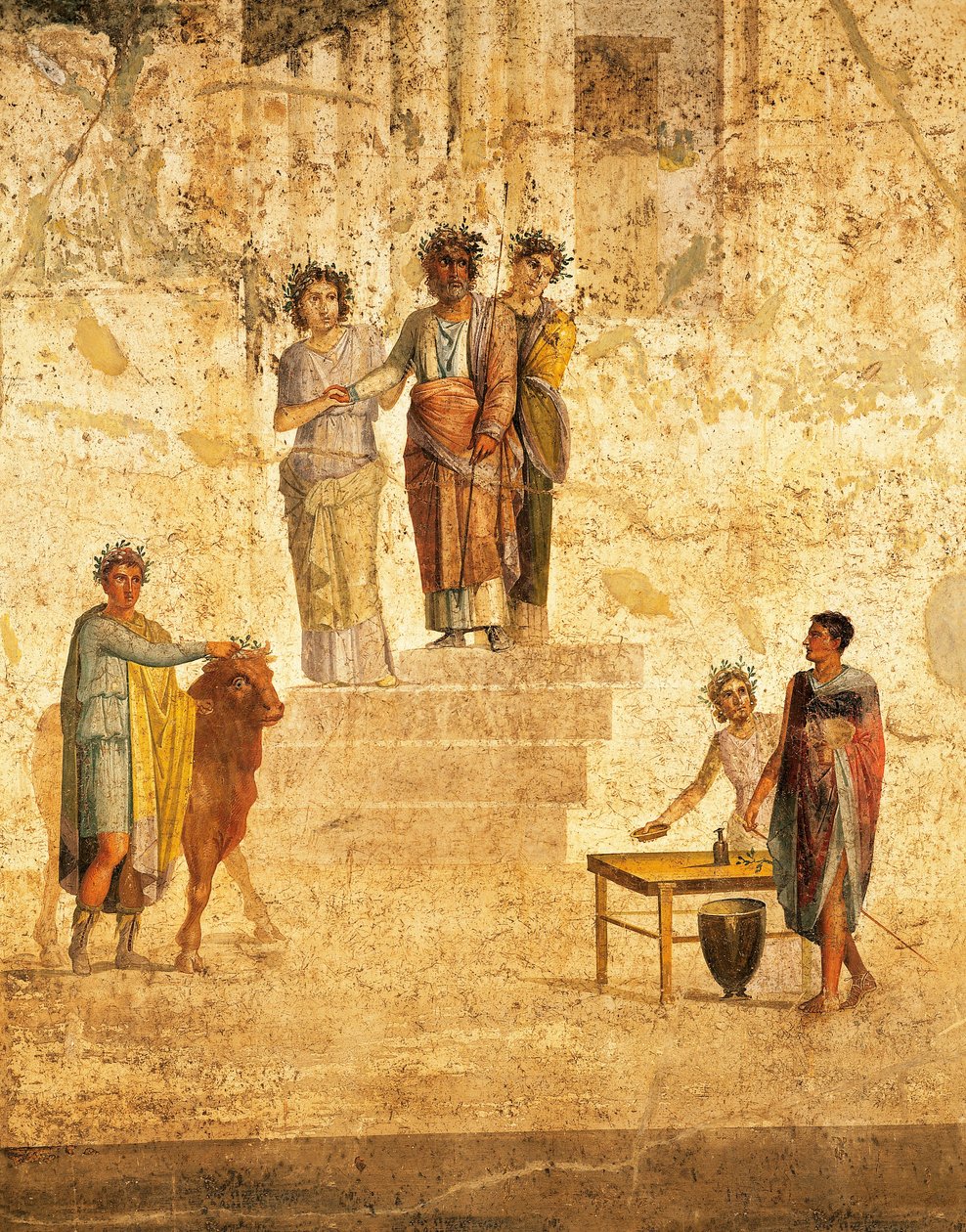 Fresko kuvaa Jasonia ja Peliasta Pompejista af Roman Roman