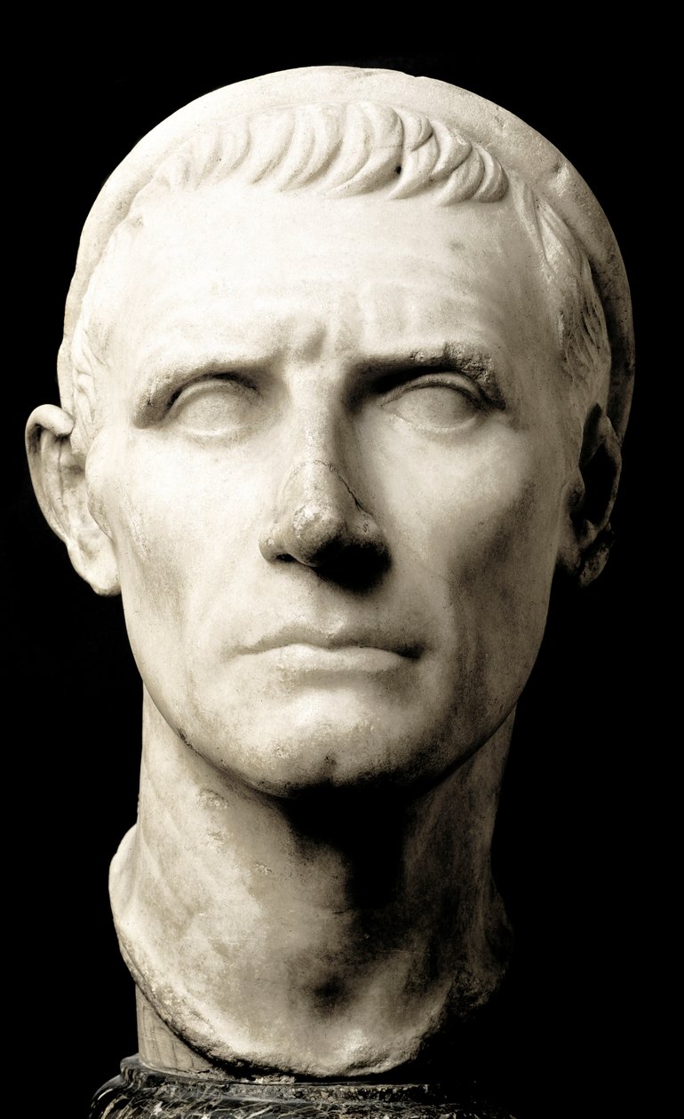 Leder af Antiochos III den Store (223-187 f.Kr.), Konge af Seleucide - Marmorskulptur - Musee du Louvre, Paris - Leder af Antiochos III den Store (223-187 f.Kr.), Seleucid-konge - Marmorskulptur, kopi af en original fra 3. århundrede f.Kr. - Louvre-museet, af Roman Roman