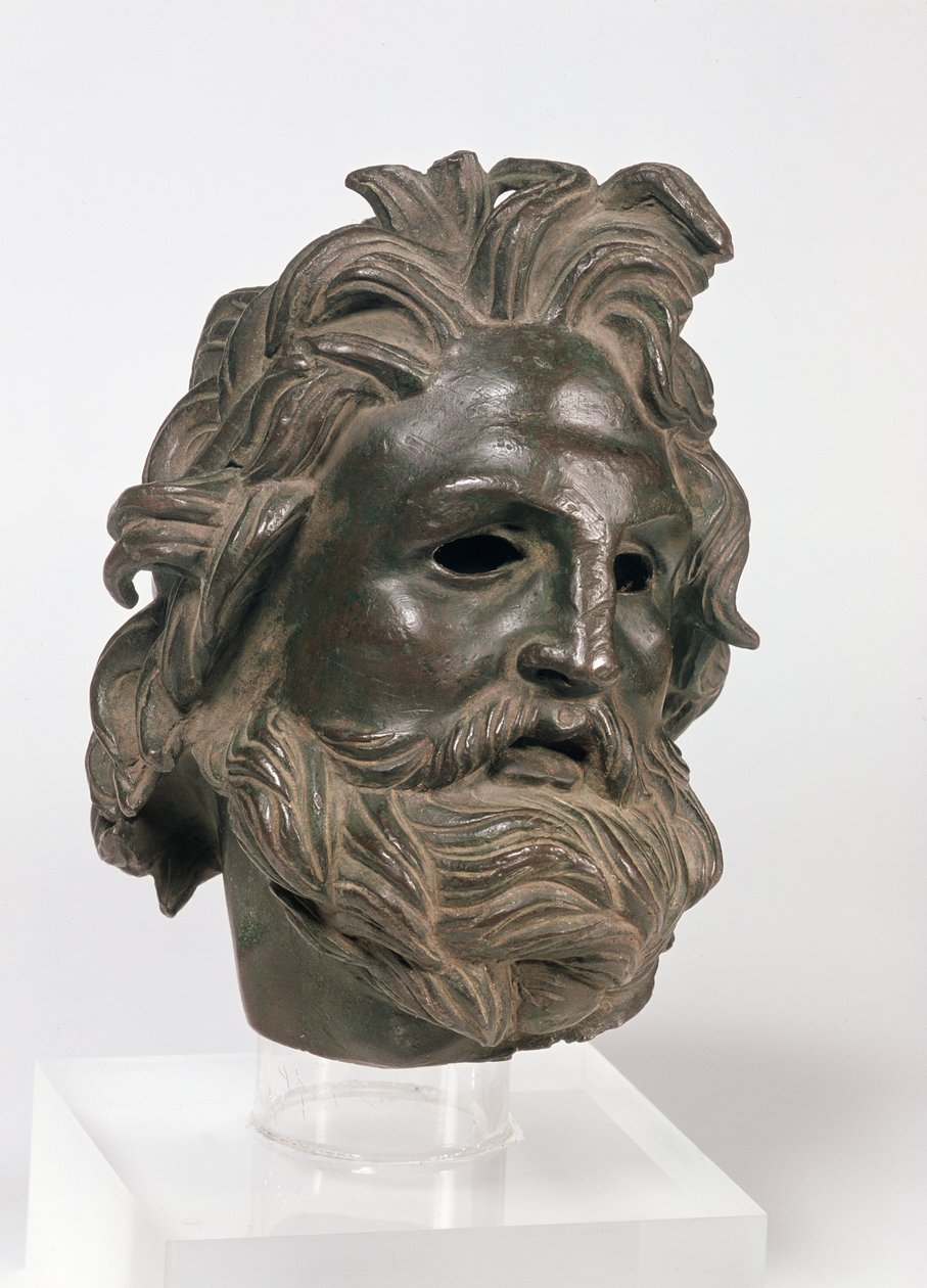 Leder af Poseidon (bronze) af Roman Roman
