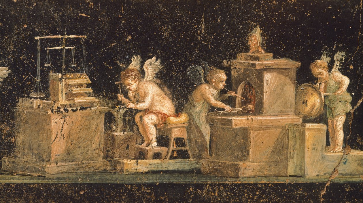 Italien, Campania, Pompeji (UNESCOs verdensarvsliste af Roman Roman