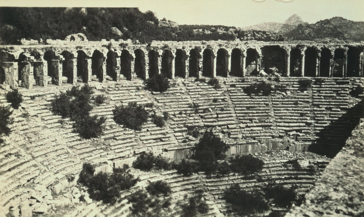 Romersk amfiteater (s/h foto) af Roman Roman
