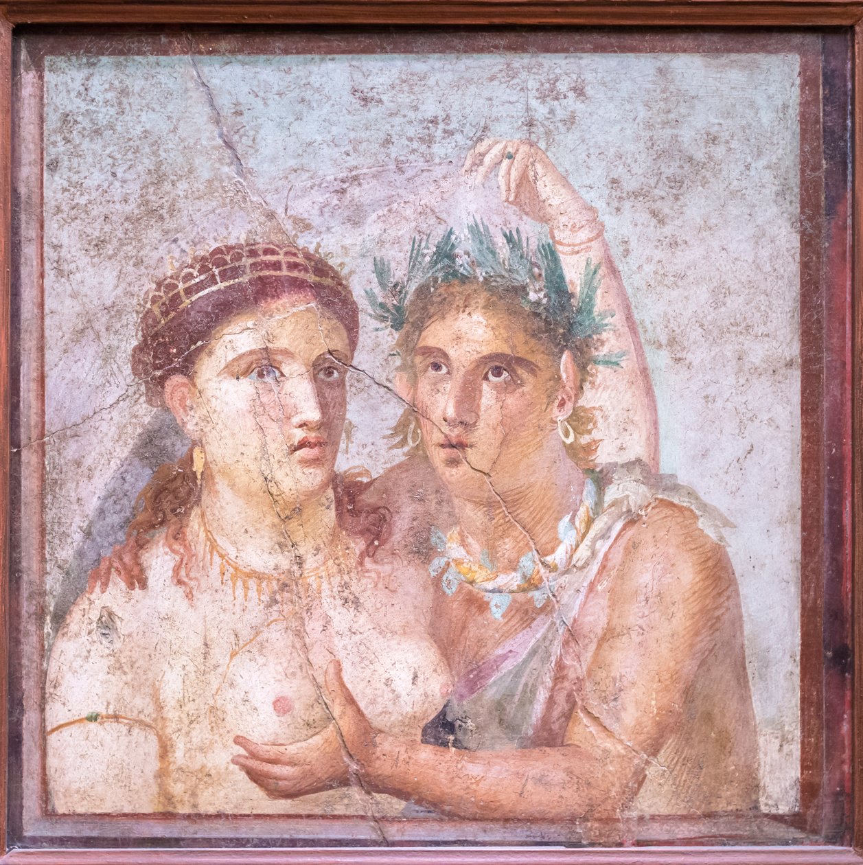 Satyr and maenad af Roman Roman