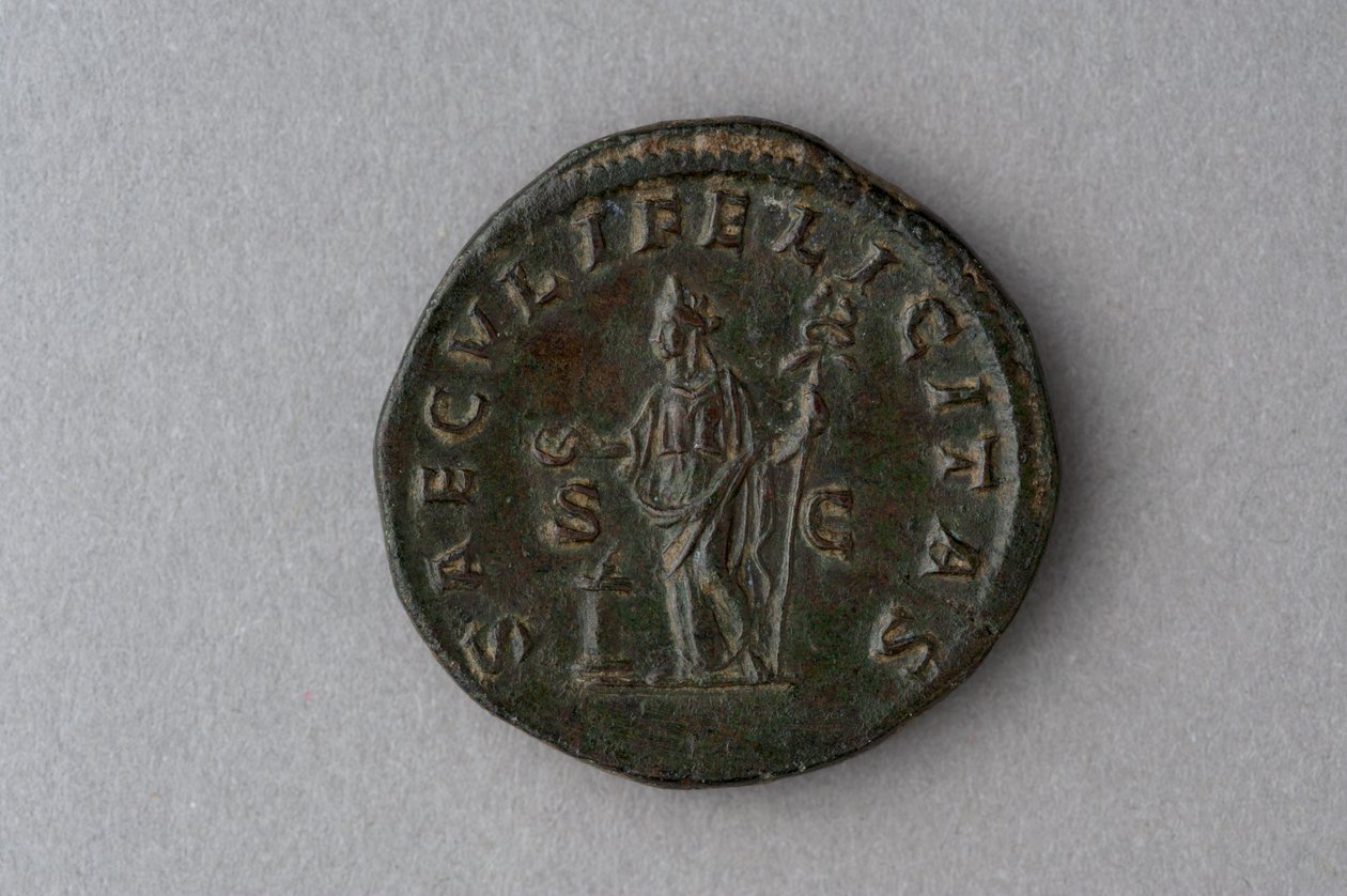 Sestertius af Julia Domna (bronze) af Roman Roman