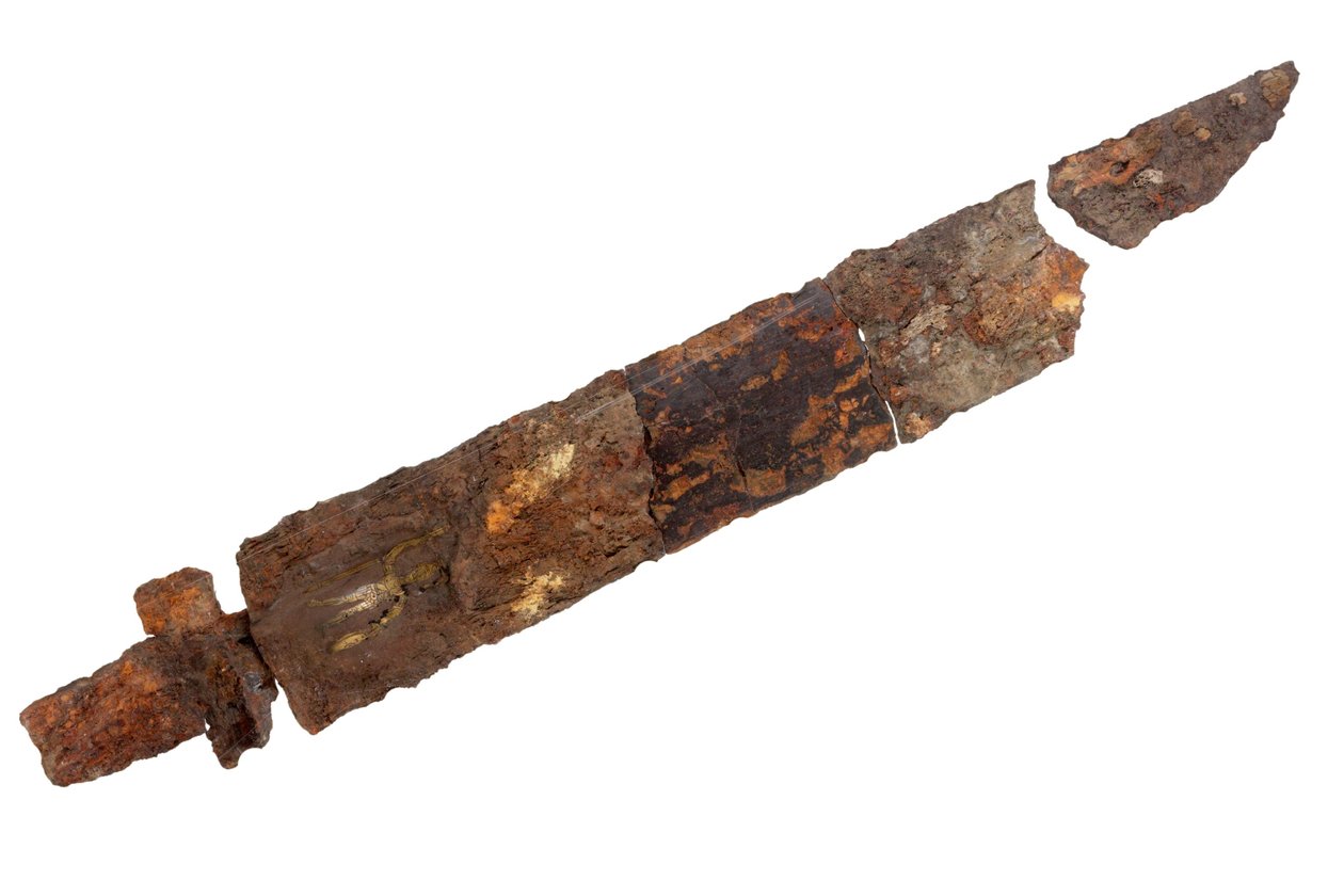 Sværd, sent andet eller meget tidligt tredje århundrede (jern) af Roman Roman