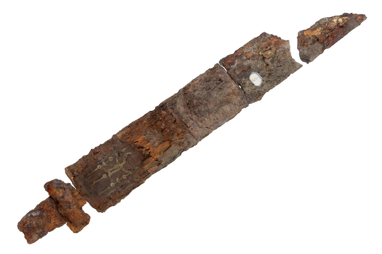 Sværd, sent andet eller meget tidligt tredje århundrede (jern) af Roman Roman