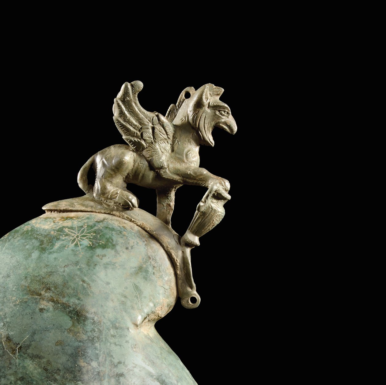 Crosby Garrett-hjelmen, sent i det 1.-2. århundrede e.Kr. (bronze) (se også 871728-34, 396159, 482018 & 413093-94) af Roman Roman