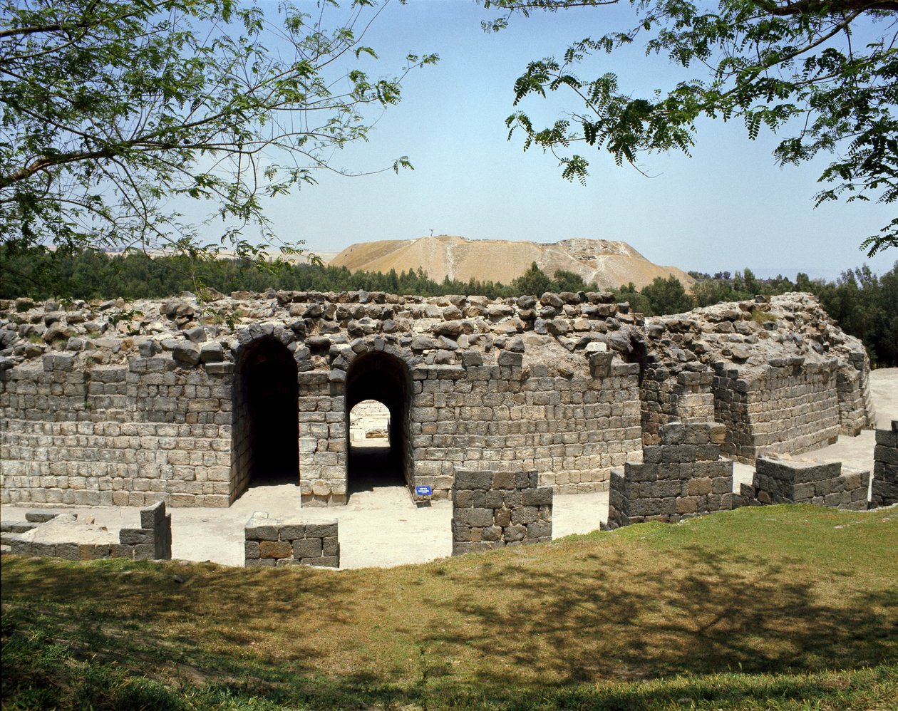 Udsigt over det romerske teater i Scytopolis, 2. århundrede f.Kr.-4. århundrede e.Kr af Roman Roman