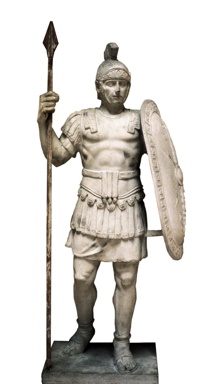 skulptur af en prætorianervagt af Roman Roman