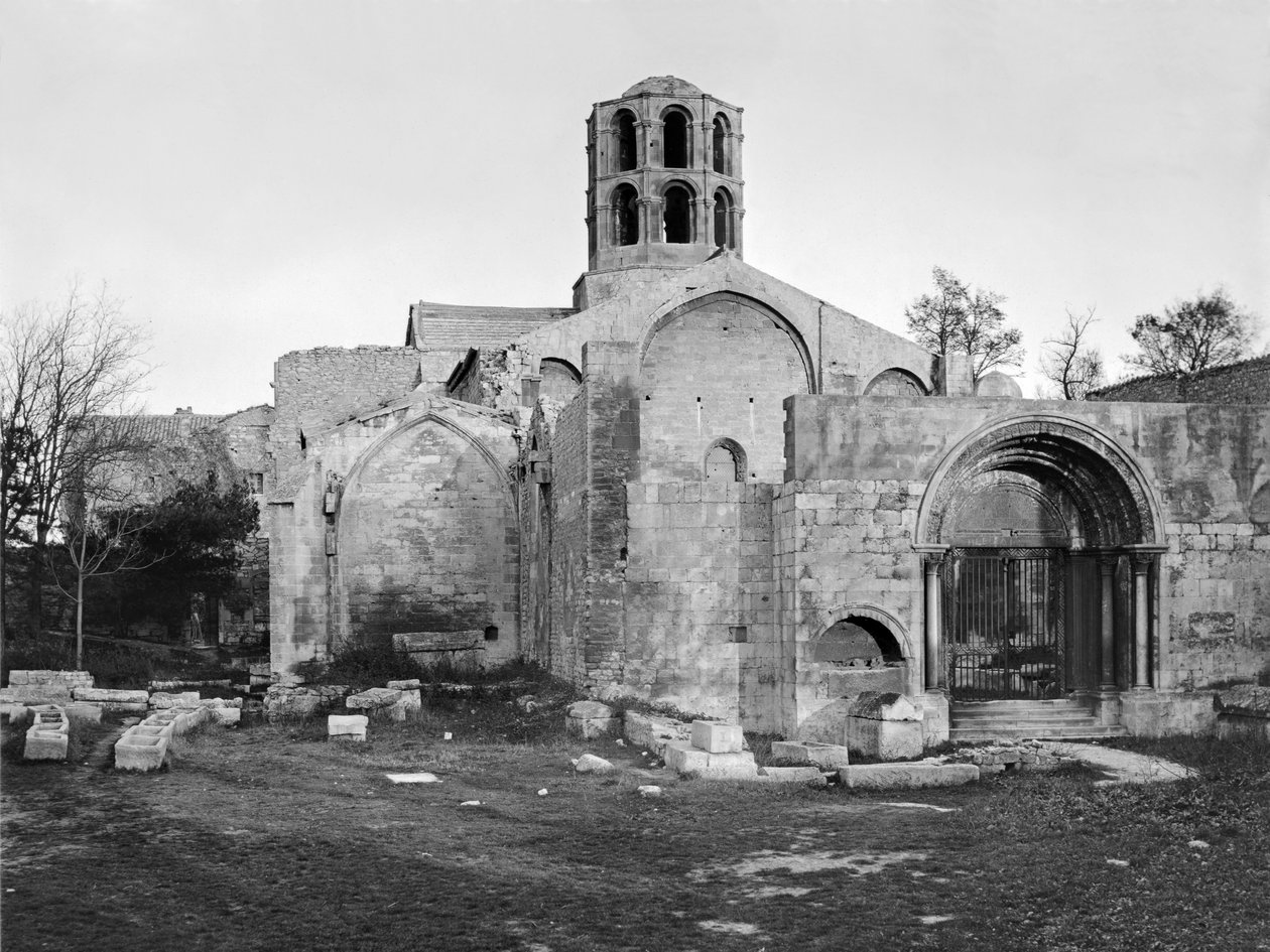 Saint-Honoratus-kirken ved Les Alyscamps af Romanesque