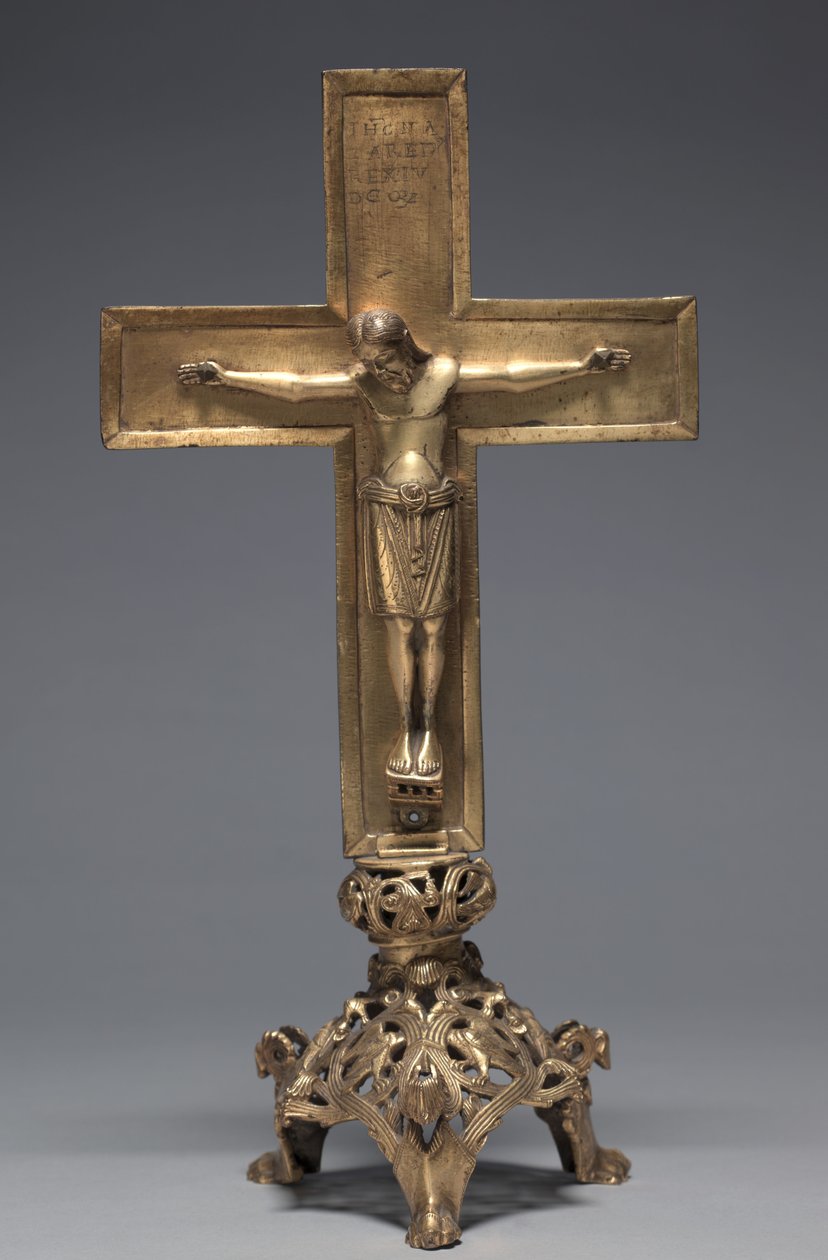 Alterkors med stativ, Hildesheim, Niedersachsen, 1140-1150 af Romanesque