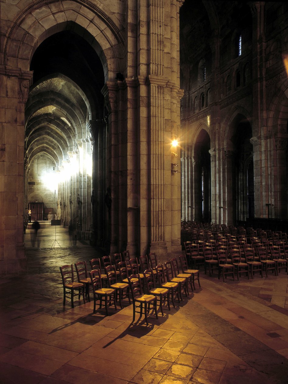 Interiør af Cathedrale Saint Lazarus d