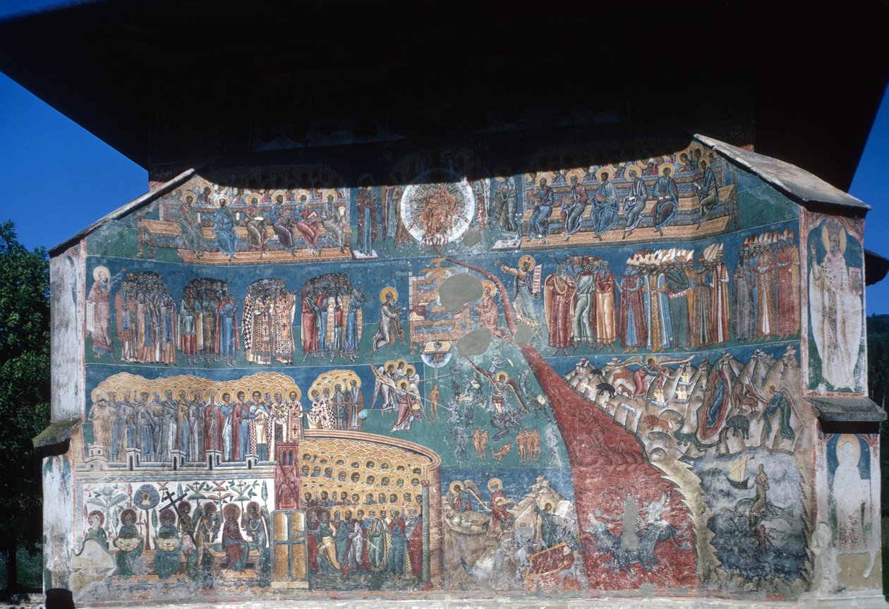 Den sidste dom, 1547-50 af Romanian School
