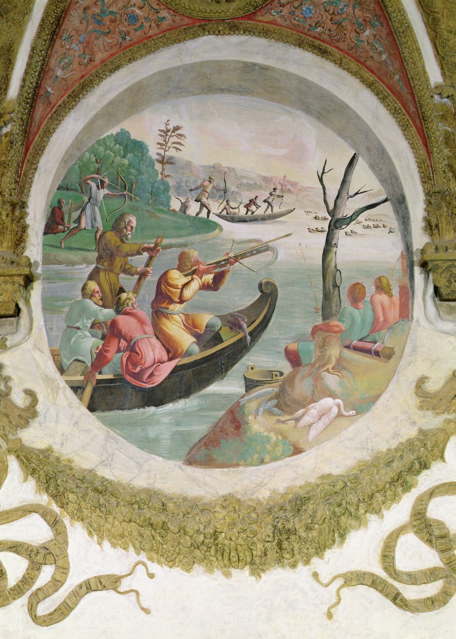 Vindenes Kammer, Fuglejagt af Romano Giulio
