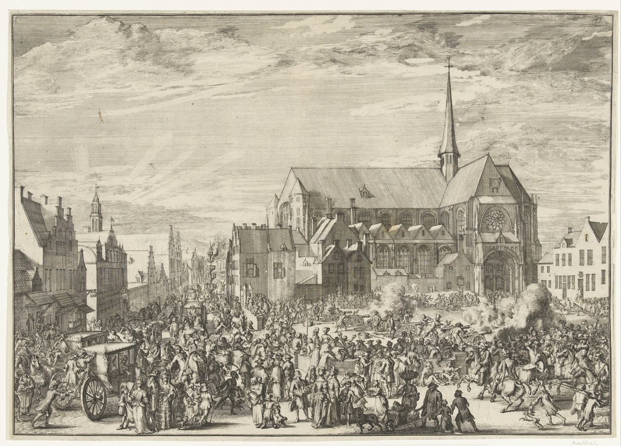 Leopold I:s indtog i Bruxelles, 1686 Leopold I