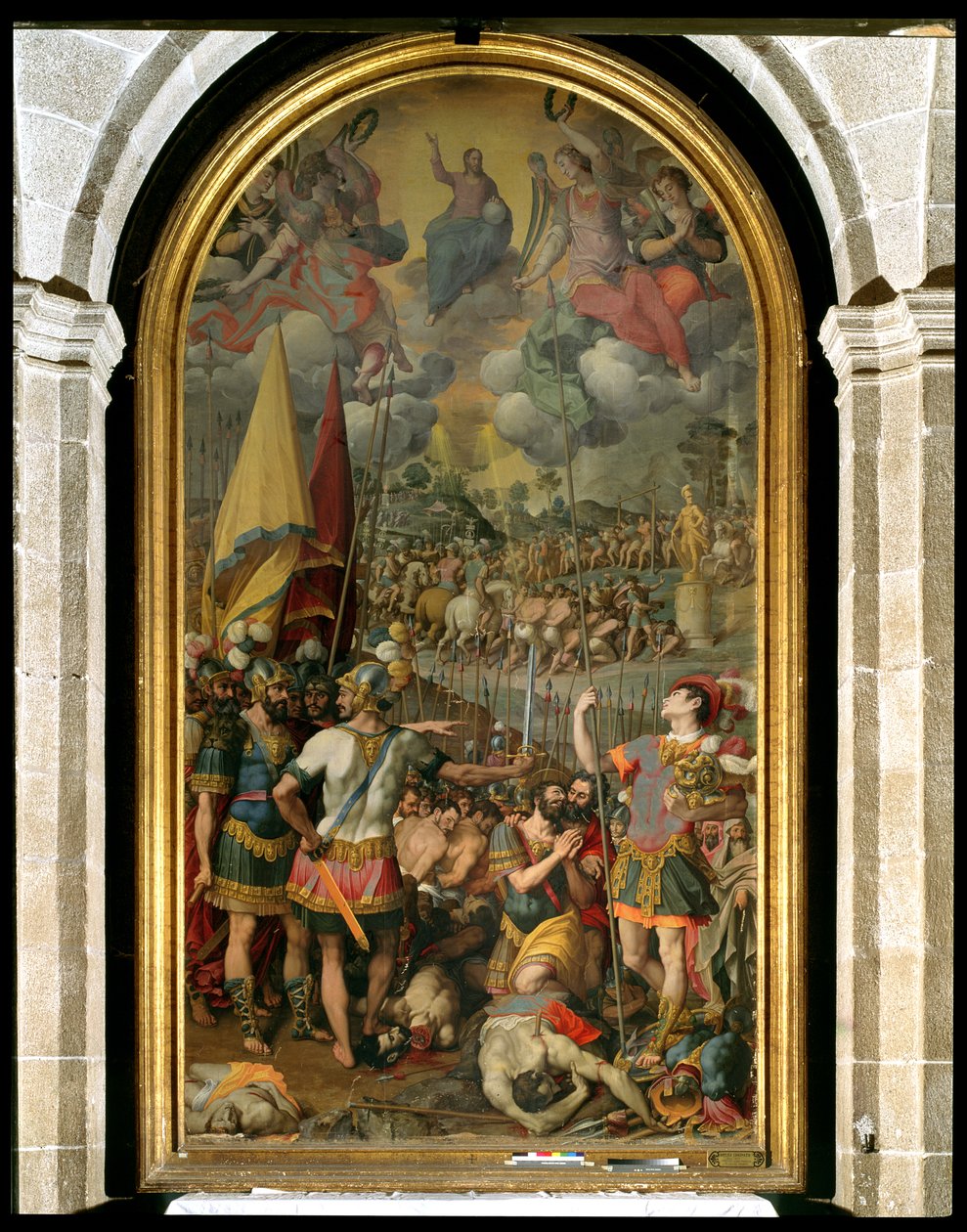 Martyrdommen af Sankt Mauritz af Romulo Cincinnato