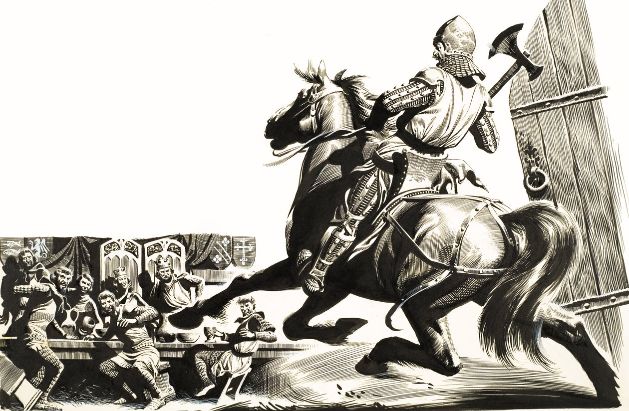 Sir Gawain og den grønne ridder af Ron Embleton