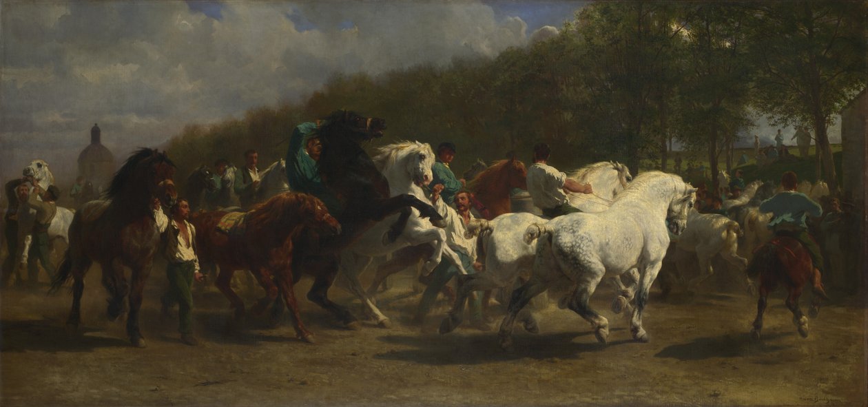 Hestemessen af Rosa Bonheur