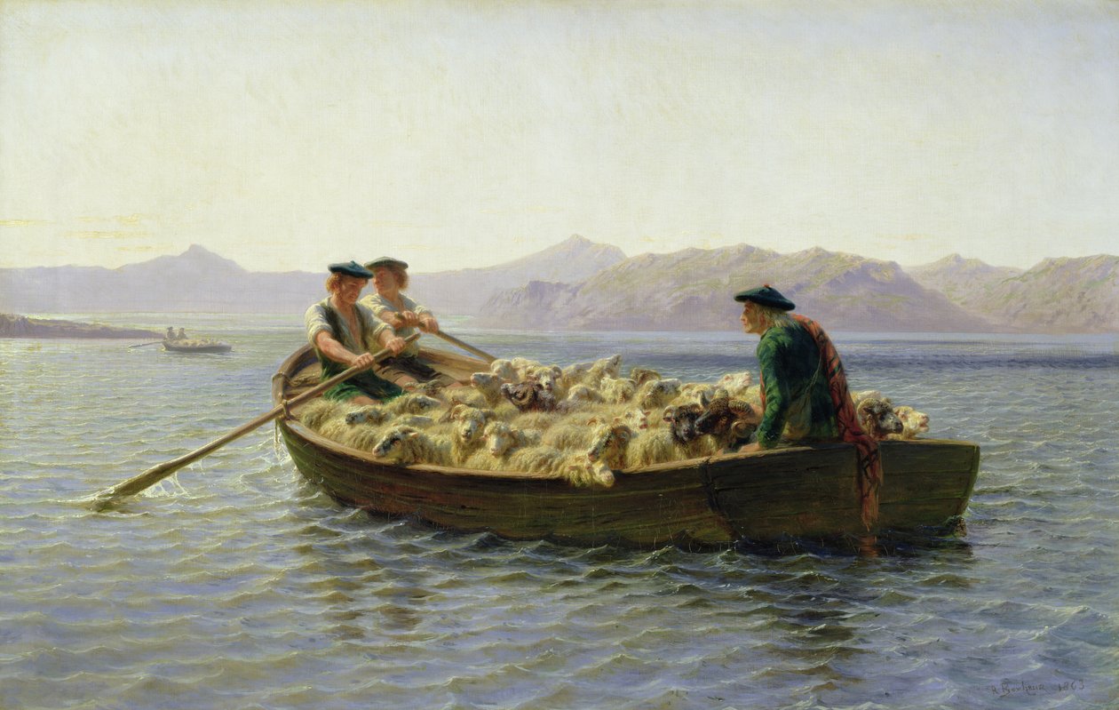 Robåd, 1863 af Rosa Bonheur