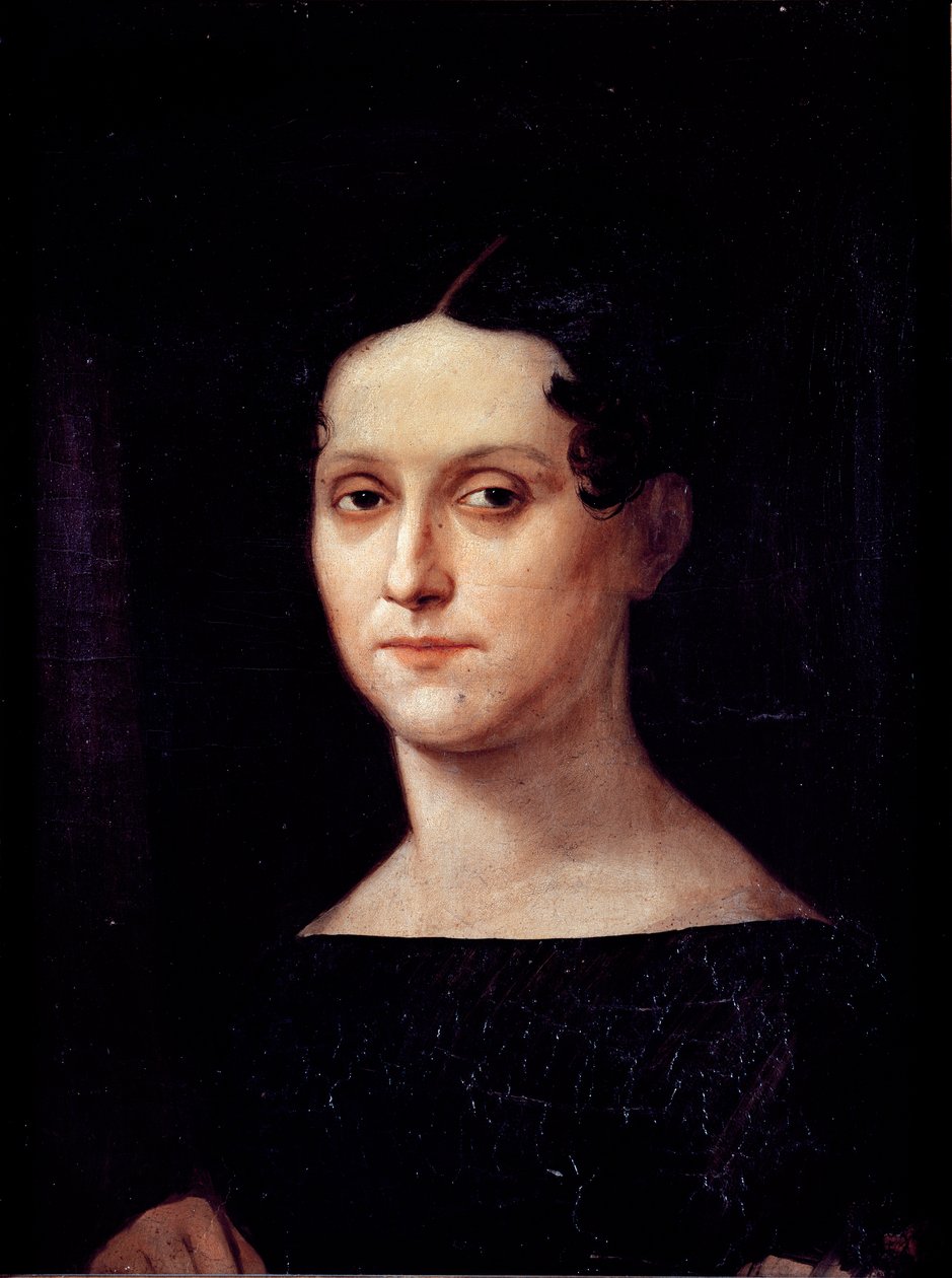 Selvportrætmaleri af Rosa Bacigalupo Carrera (1800-tallet) Gener fra det 19. århundrede, Modern Art Galleria af Rosa Bacigalupo Carrea