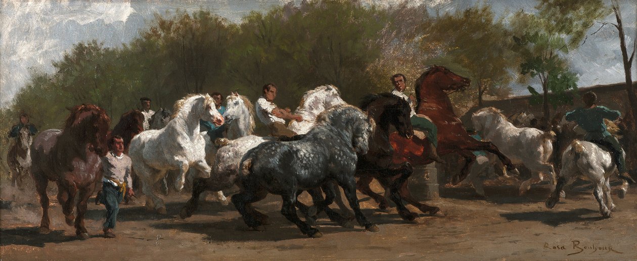 Hestemessen af Rosa Bonheur