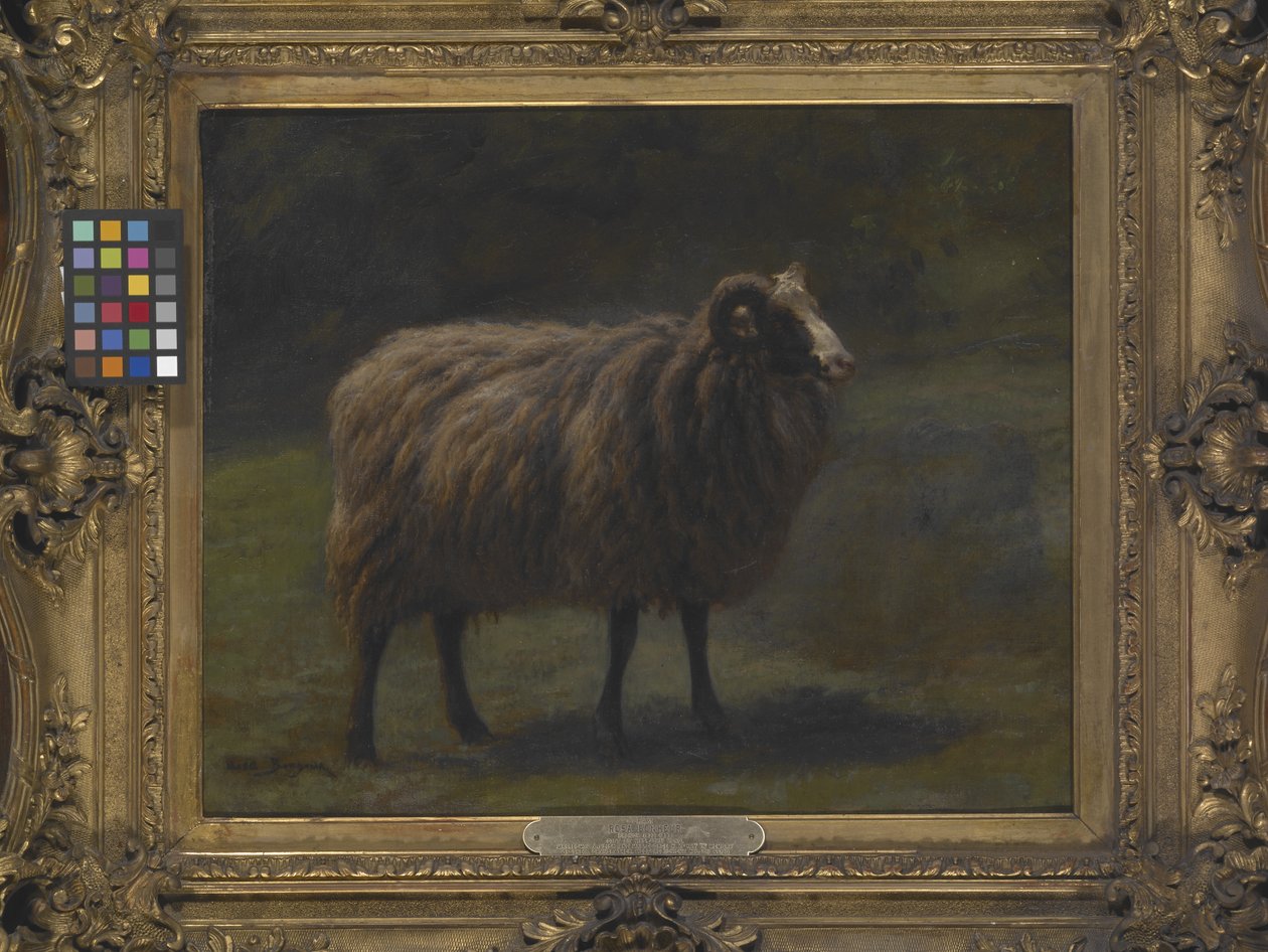 Ram (olie på lærred) af Rosa Bonheur