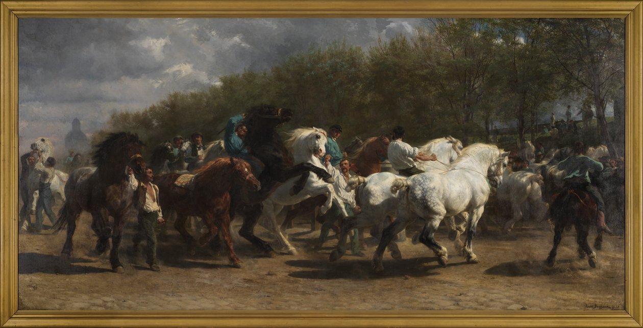 Hestemarkedet af Rosa Bonheur