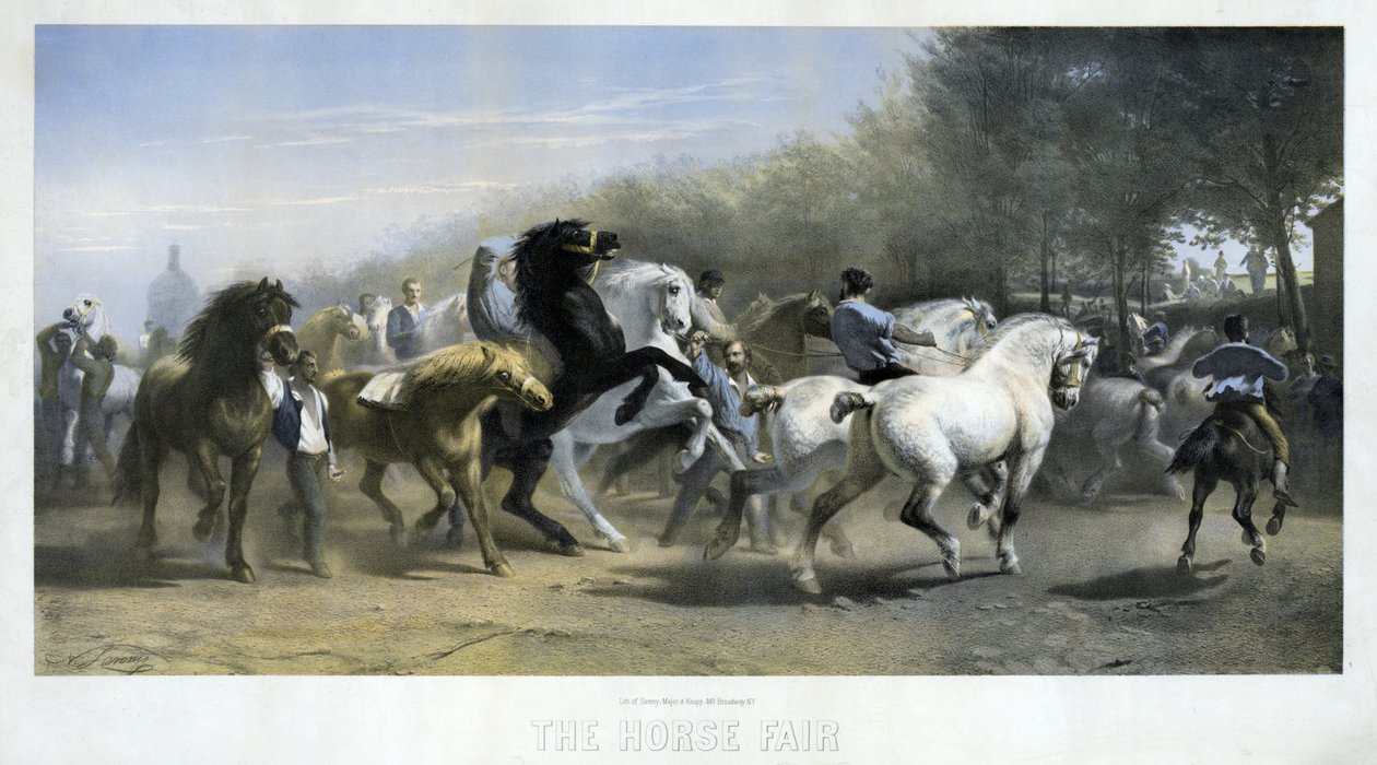 Hestemessen af Rosa Bonheur
