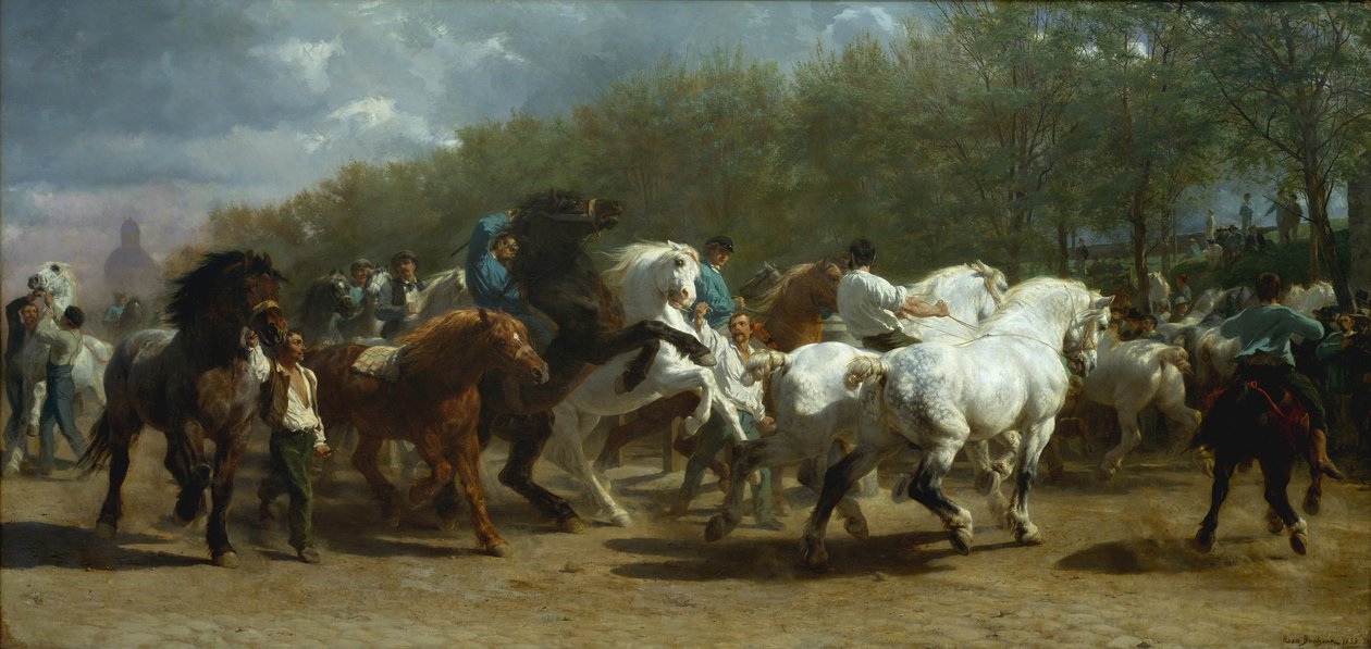 Hestemessen af Rosa Bonheur