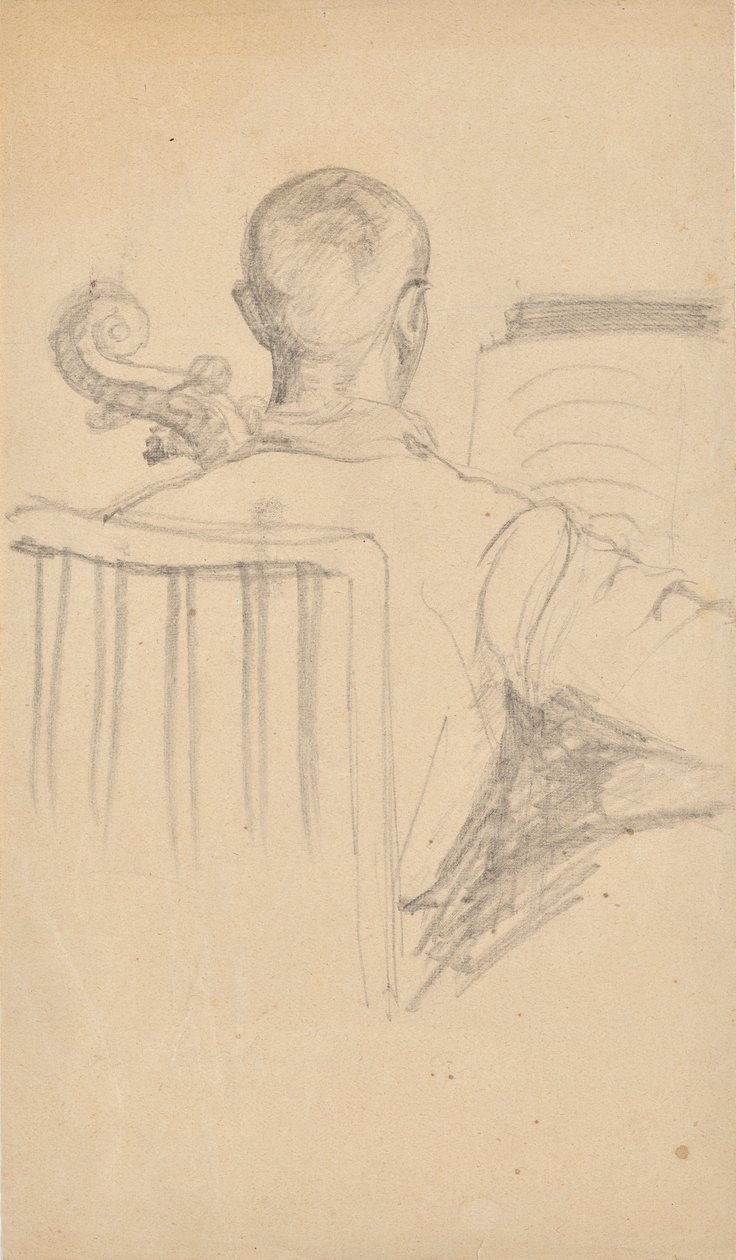 Walter Barwig spiller cello af Rosa Simon Barwig