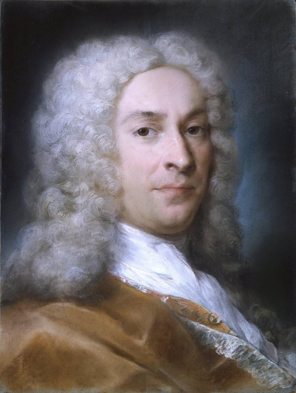 Portræt af en gentleman af Rosalba Giovanna Carriera