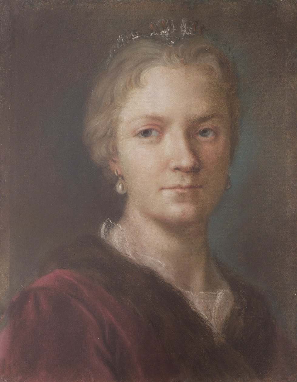 Selvportræt af Rosalba Giovanna Carriera