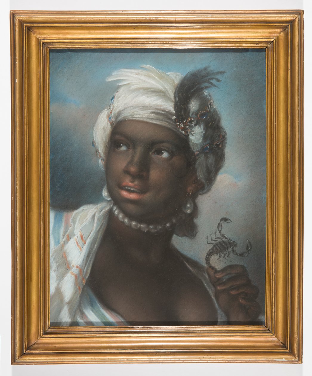 Personificering af Afrika af Rosalba Carriera
