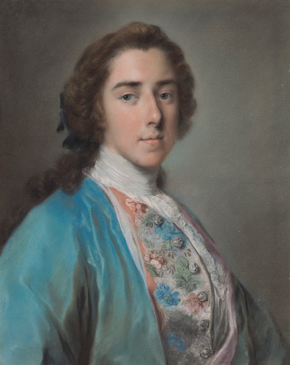 Portræt af Henry Fiennes Pelham-Clinton, niende jarl af Lincoln og anden hertug af Newcastle af Rosalba Carriera