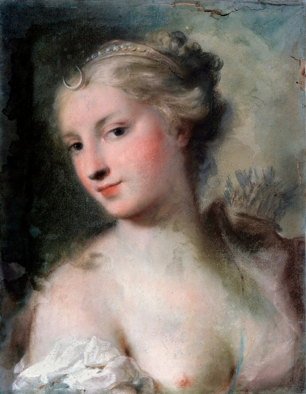 Diana, efter 1746. af Rosalba Giovanna Carriera