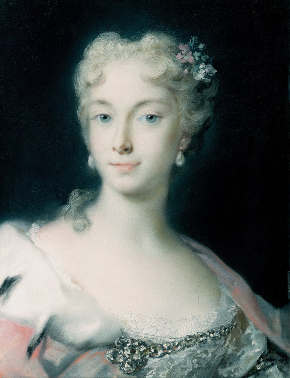 Maria Theresa, ærkehertuginde af Habsburg 1717-1780, 1730 af Rosalba Giovanna Carriera