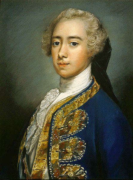 Portræt af Lord St. George (olie på lærred) af Rosalba Giovanna Carriera
