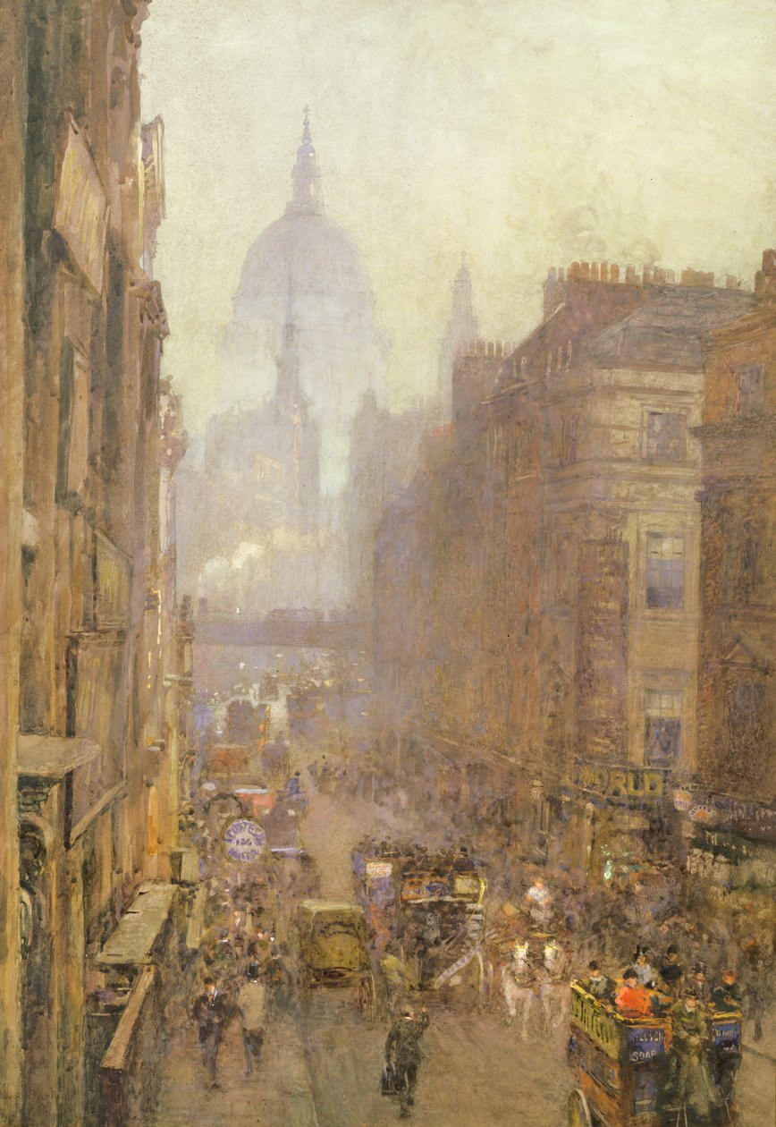 Fleet Street, 1892 af Rose Maynard Barton