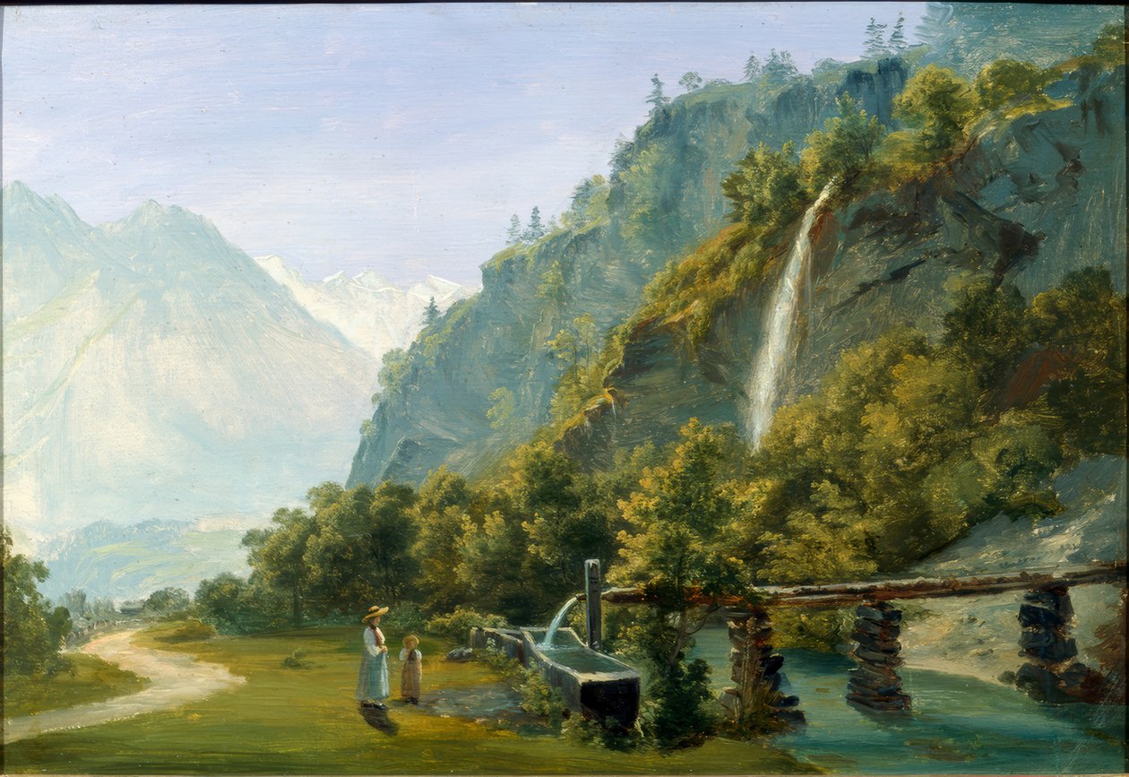 Lauterbrunnen-dalen af Rose dOsterwald