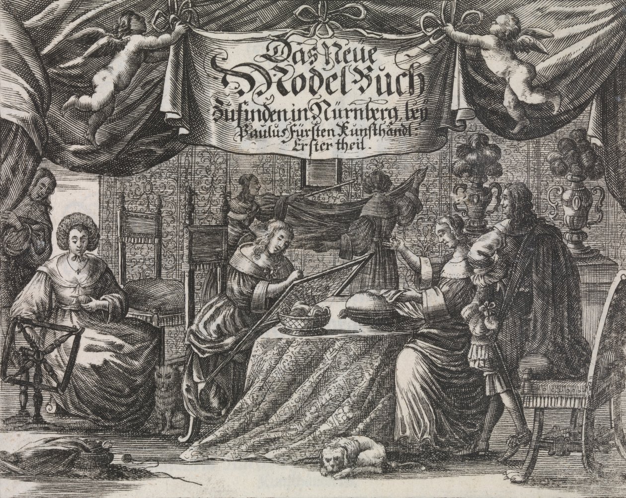 Den nye modelbog. . .Første del, ca. 1660. af Rosina Helena Fürst