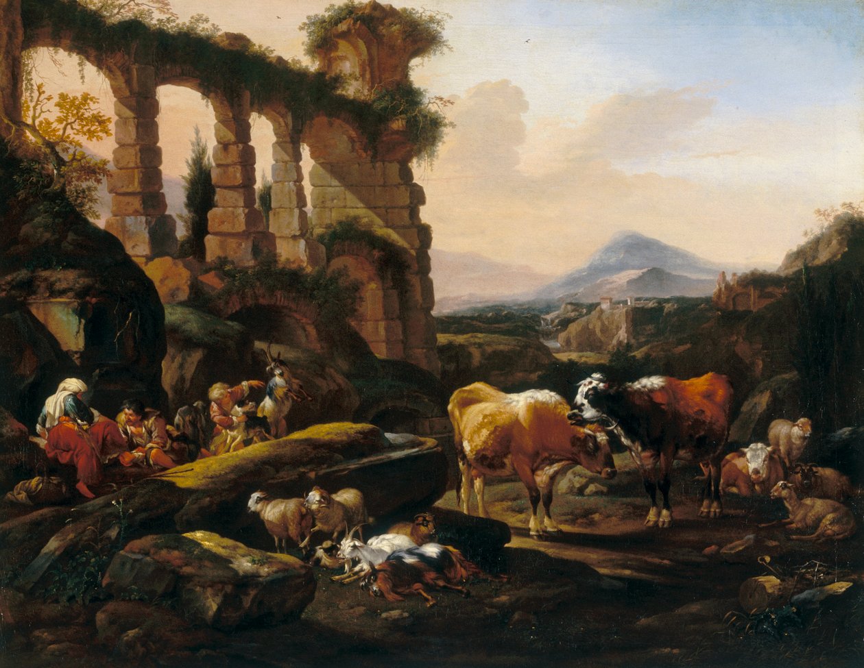 Pastoral scene af Ross Johann